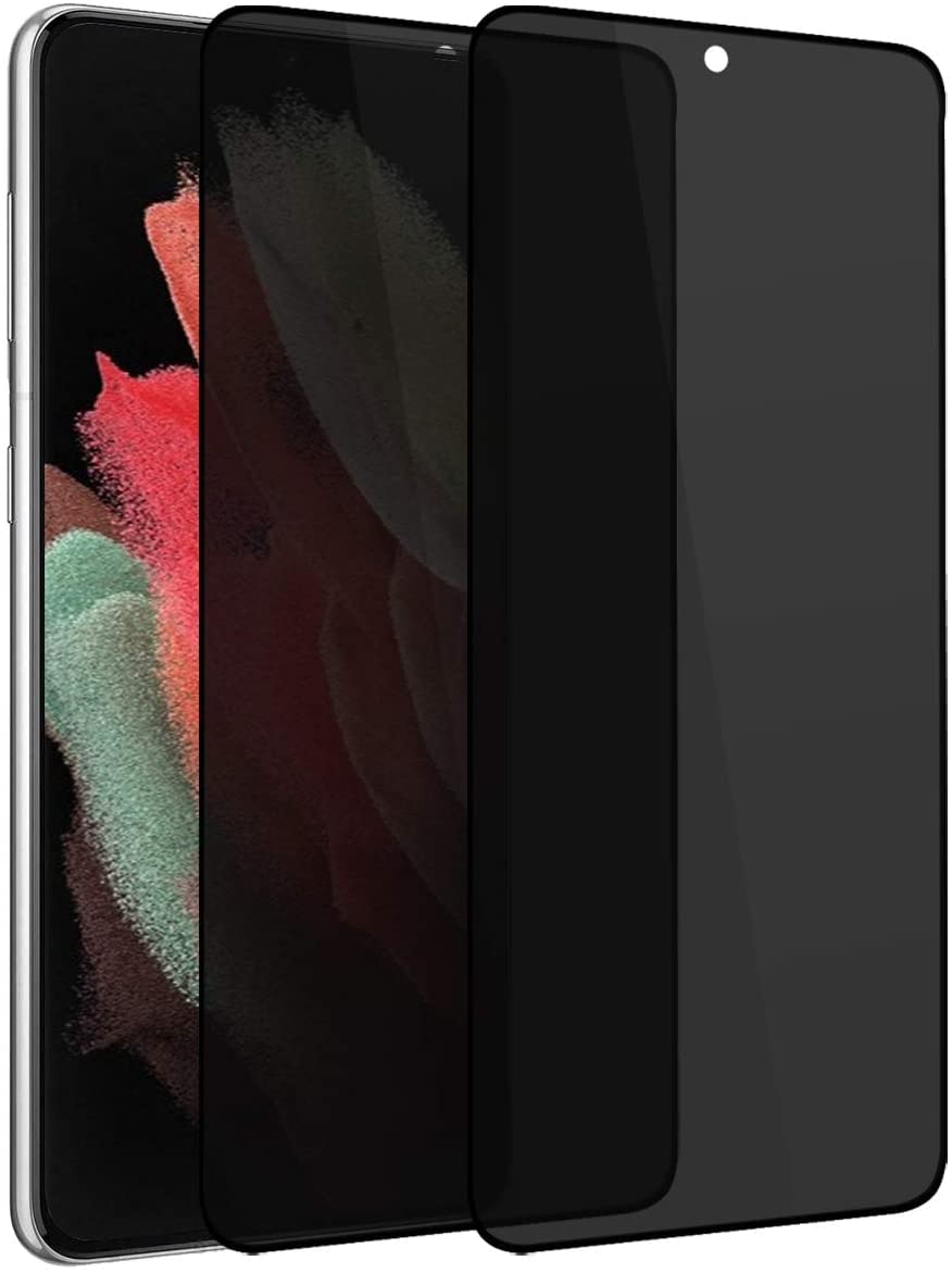 Nc [2 Packs] Privacy Screen Protector For Galaxy S22 5G, Anti Spy 9H Hardness Tempered Glass Screen Protectors For Samsung Galax