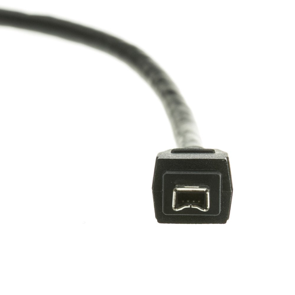 Cablewholesale Firewire 400 4 Pin To 6 Pin Cable, Male To Male Ilink Dv Cable, 6 Pin/4 Pin Ieee 1394A, Black, 6 Pin To 4 Pin Mal