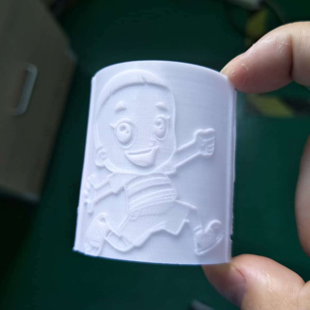 Pla+ Pla Plus Cold White Pla Filament 1.75 Mm 1Kg 3D Printer Filament Bright Cool White Pla Spool 3D Printing Material Pla Pro C