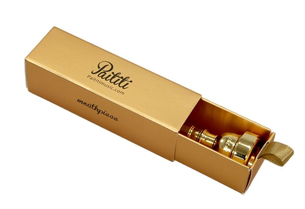 Paititi Gold Plated Bb 5C Trumpet Mouthpiece