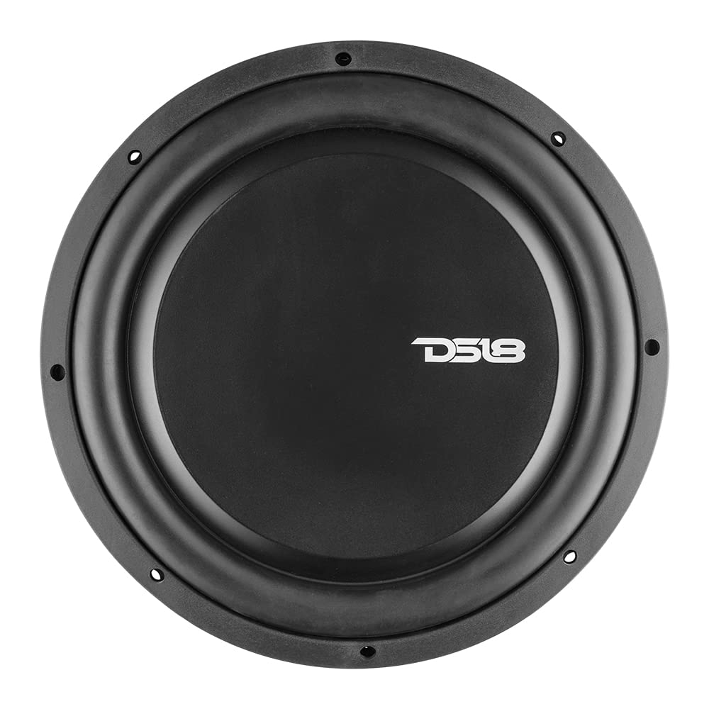 Ds18 Psw12.2D 12 Shallow Mount Subwoofer 1200 Watts Max Power 600 Watts Rms Dual Voice Coil 2+2 Ohms Water Resistant - Best Sub