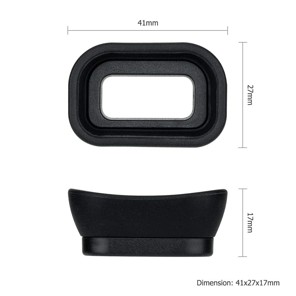Soft Silicon Camera Viewfinder Eyecup Eyepiece Eyeshade For Sony A6000 A6100 A6300 Eye Cup Protector Replaces Sony Fda Ep10