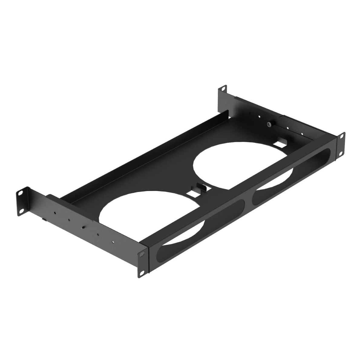 Uctronics Mac Mini Rack Mount With Side Brackets, 19'' 1U Rackmount Supports Up To 2 Units Of All Mac Mini M2 And M1 Models