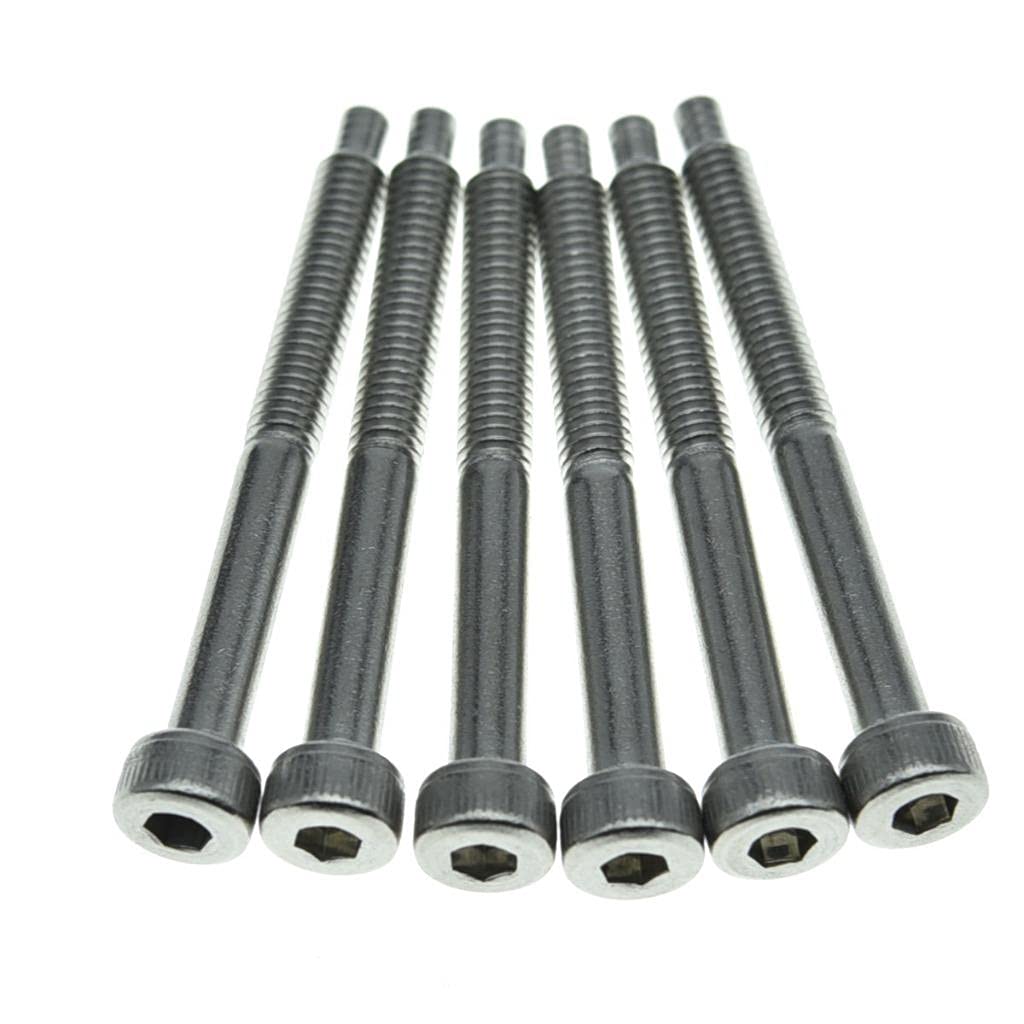 Dopro 30 Pack Stainless Steel Guitar Tremolo Bridge String Lock Screws Fits Fr