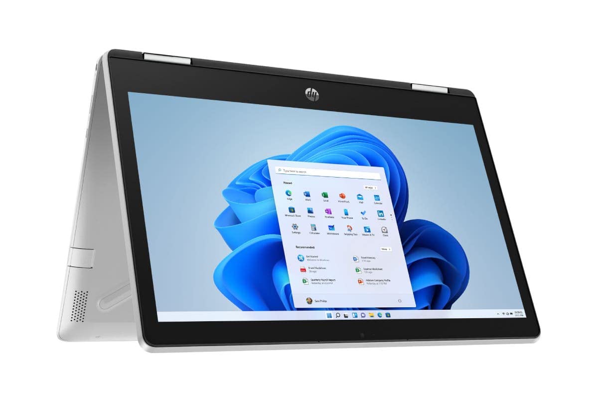 Hp   Pavilion X360 2 In 1 11.6Inch Touch Screen Laptop   Intel Pentium Silver   4Gb Memory   128Gb Ssd   Natural Silver 11 11.99