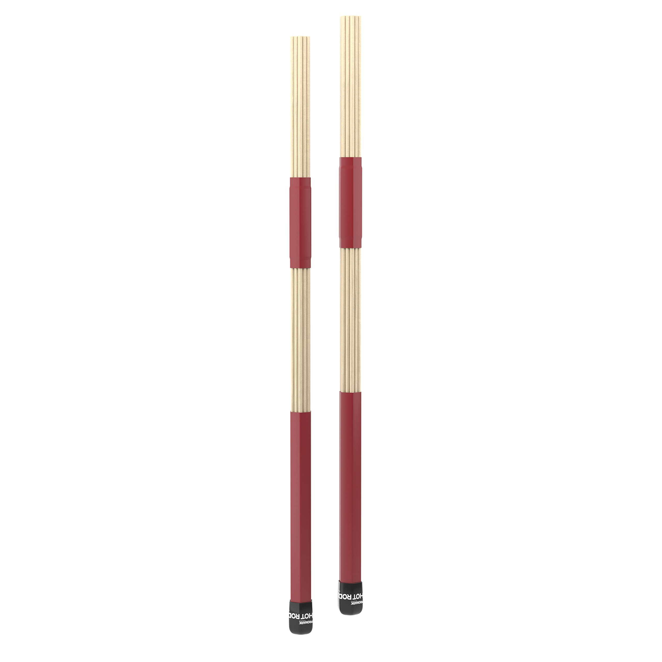 Promark Hot Rods Drum Sticks   H Rods Dowel Drumsticks   Quiet, For Small Performances   5B, .550' Diameter   16' Length   1 Pair