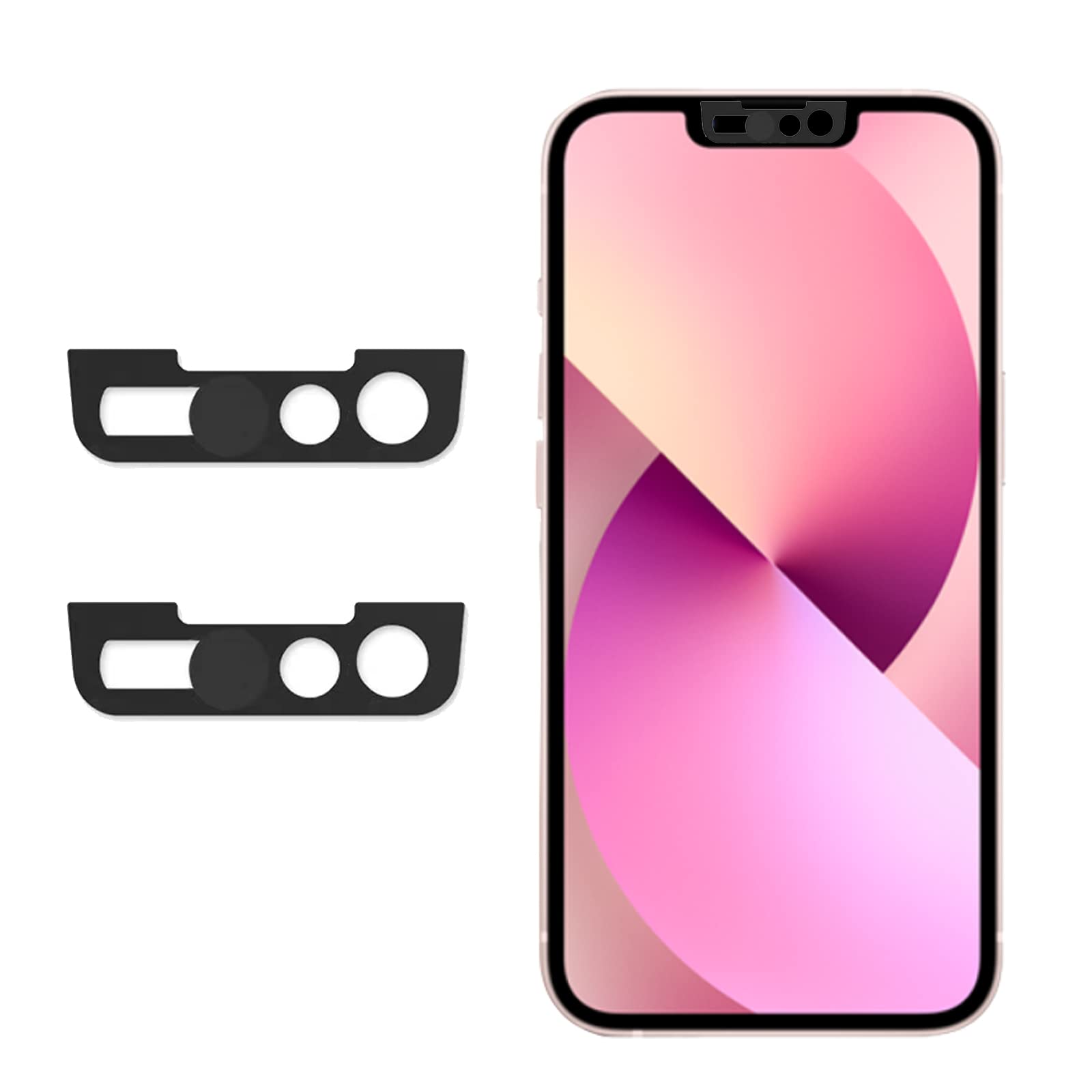 Peramarl Camera Cover Protector,Camera Lens Cover Compatible with iPhone 13/13Pro/13mini/13Pro Max,Camera Lens Protector Protect