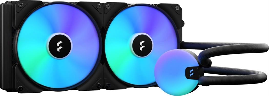 Fractal Design Lumen S28 Rgb Aspect 14 Rgb X2 Aio Cpu Liquid/Water Cooler