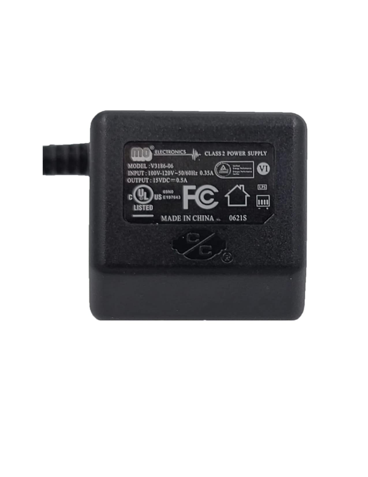 American Water Solutions Clack Part V3186 06   Power Cord With 15V Dc Transformer