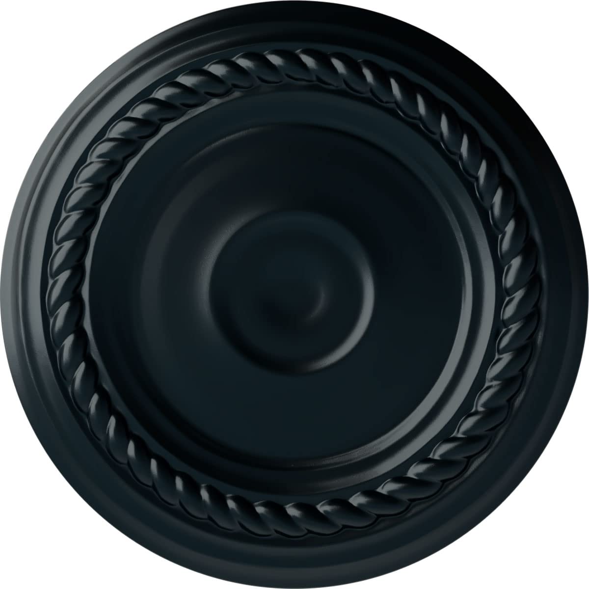 Ekena Millwork Small Alexandria Ceiling Medallion, Night Shade