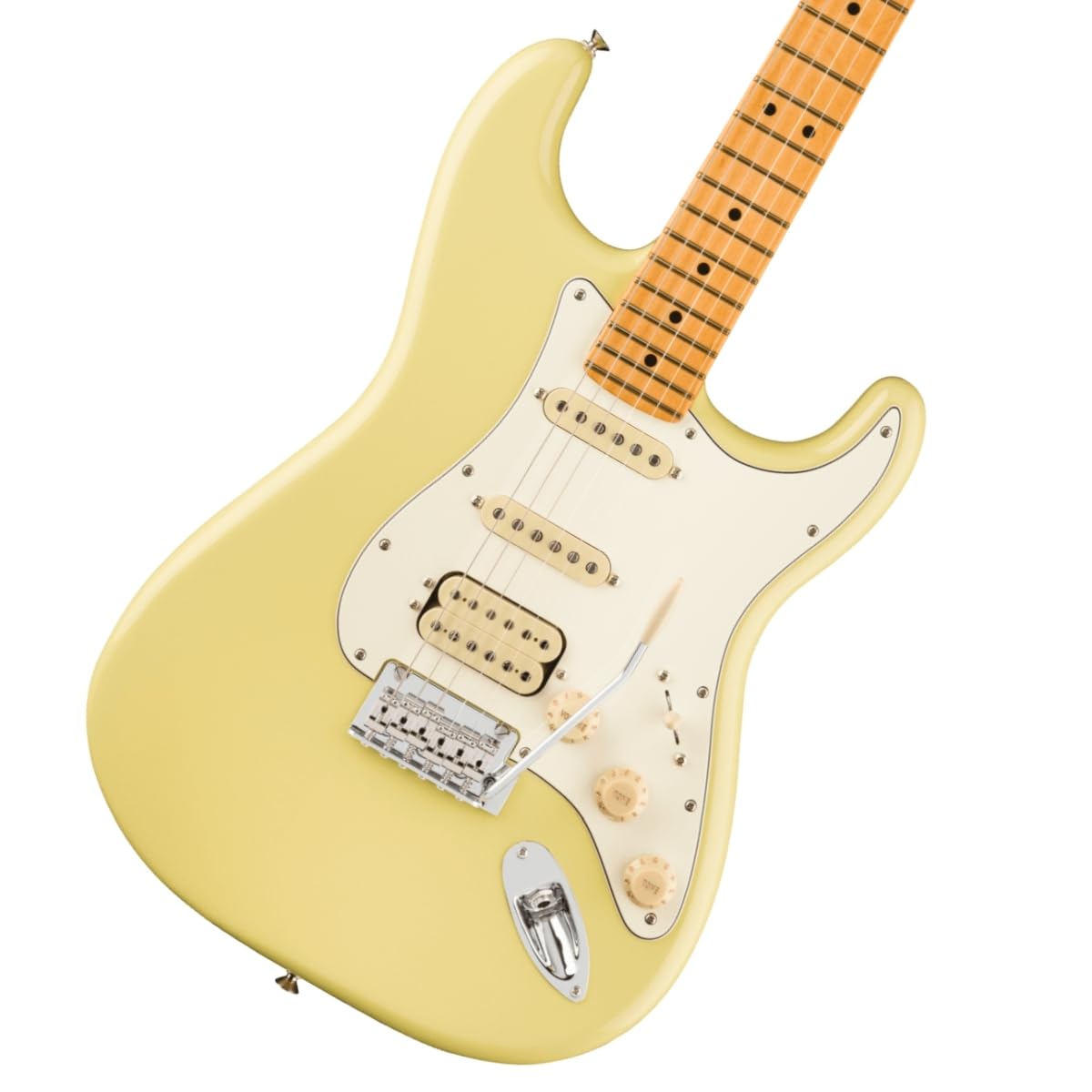 Fender Player II Stratocaster HSS, Maple Fingerboard, Hialeah Yellow