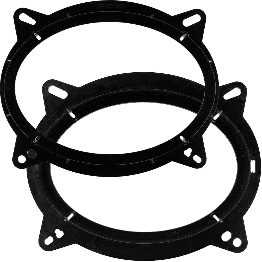 Kicker Speakers 6X9 Inch For Toyota Highlander 2014-2019 Upgrade Kit - Pair Of Ds Series With Adapters And Harness, Car Audio Fr