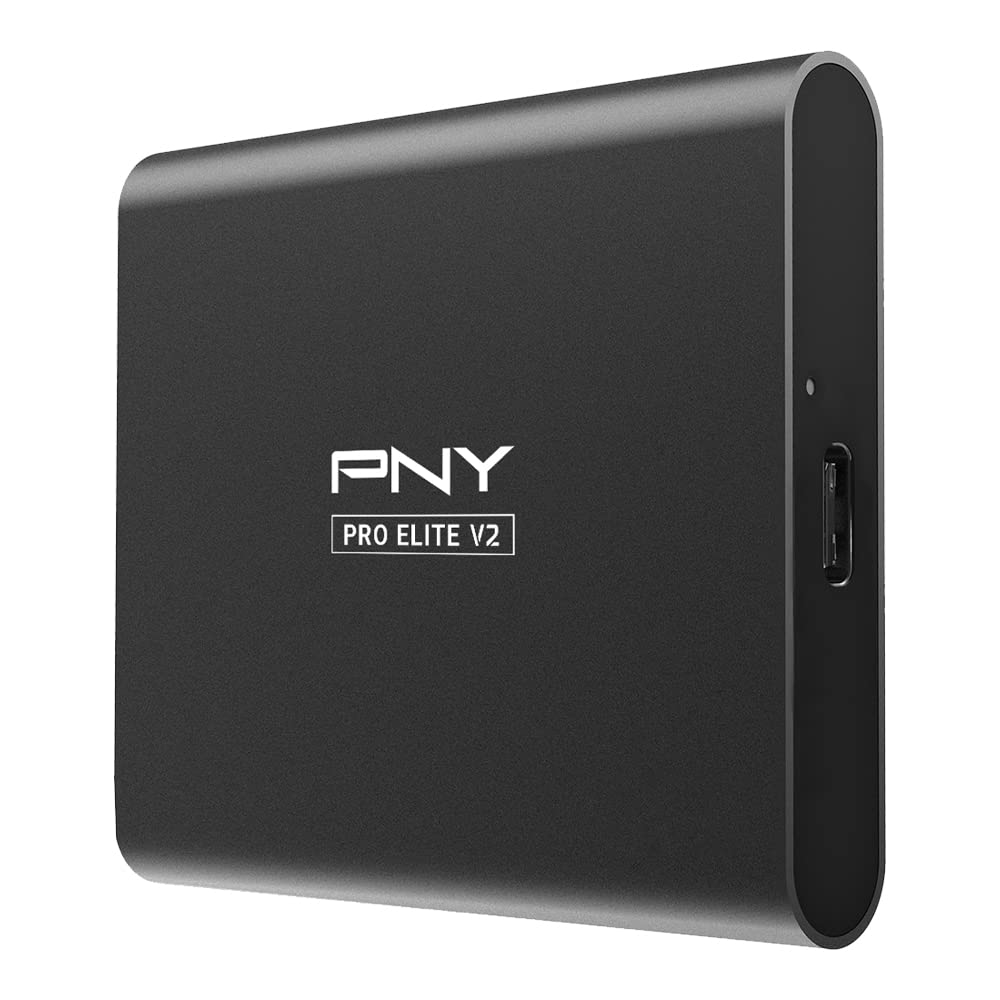 Pny Pro Elite V2 1Tb Usb 3.2 Gen 2X1 Type C Portable Solid State Drive (Ssd)   (Psd0Cs2160 1Tb Rb)