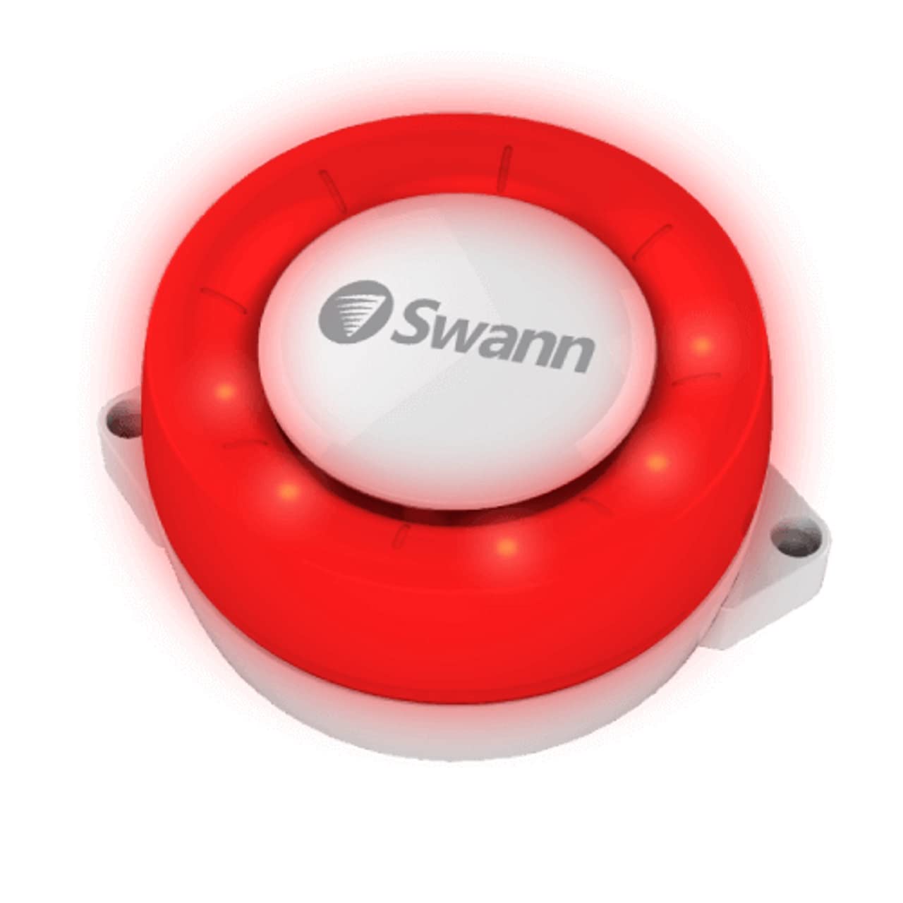 Swann Indoor Siren. Combine Wi-Fi Alert Sensors To Deter Intruders With Loud Siren And Visual Alert. Wi-Fi Connected, Ac Powered