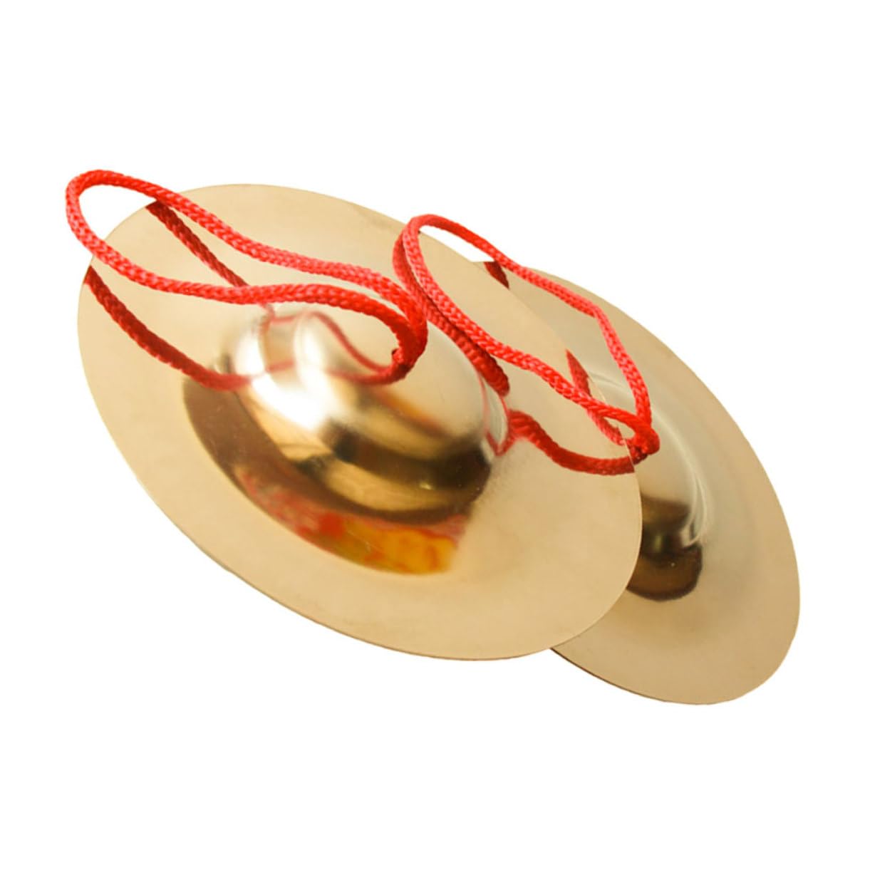 ibasenice 2pairs Creative Alloy Cymbals Musical Finger Cymbals for Boys and Girls Strengthens Music Skills and Safe Percussion I