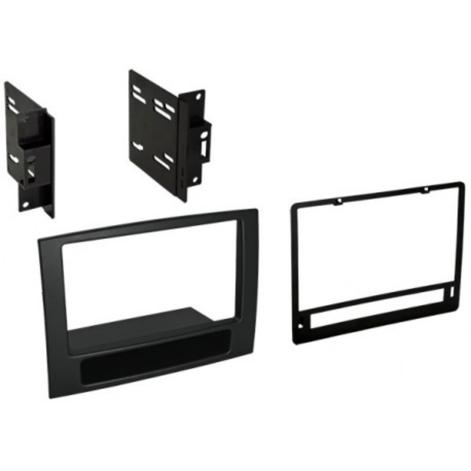 American International Double Din Dash Kit For Dodge Ram (2006 2008) Complete Kit With Aftermarket Antenna Adapter And Wiring Ha