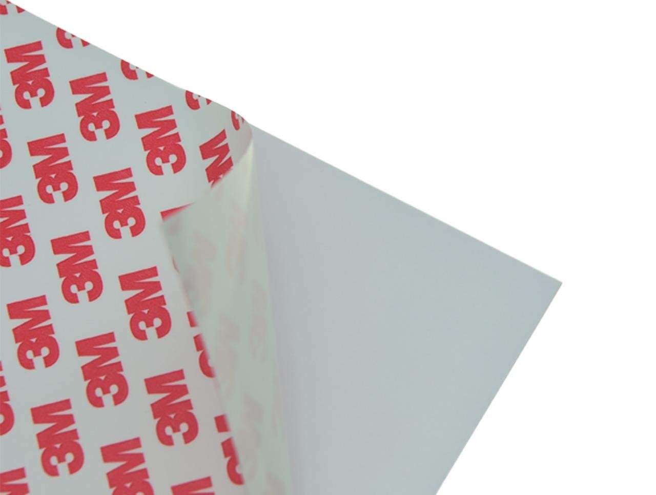 Dopro 25X20Cm White Acoustic Guitar Self Adhesive Scratch Plate Sheet Pickguard Material Sheet