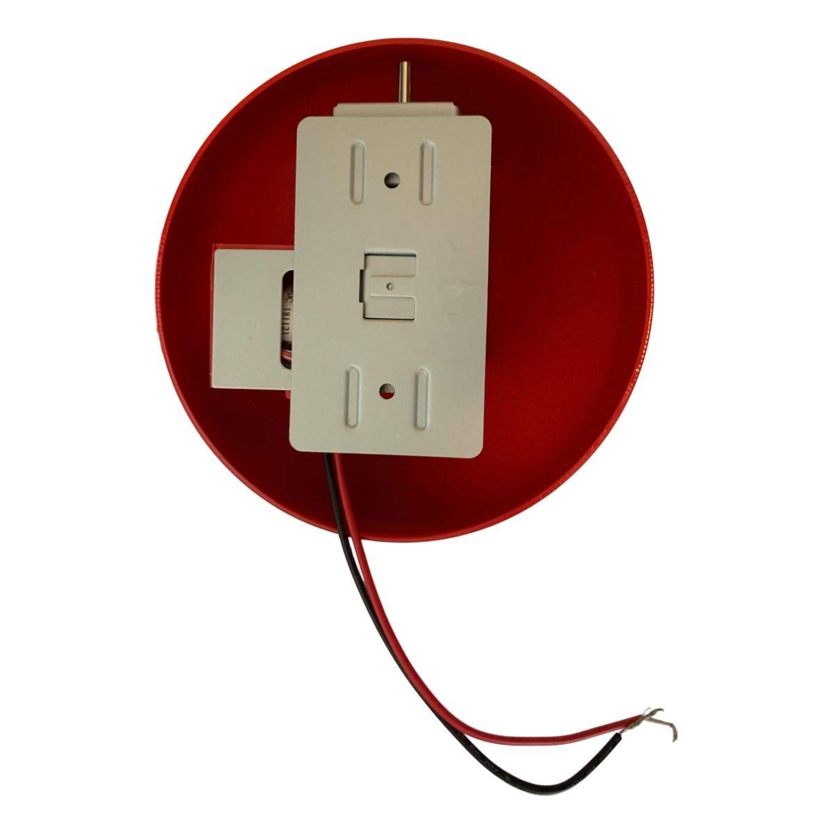 Safeguard Supply Fire Alarm Bell   6'' Ringing Bell   12 Volt Dc Bell Can Be Used As An Extra Loud Doorbell, Chime Alarm Or Mult