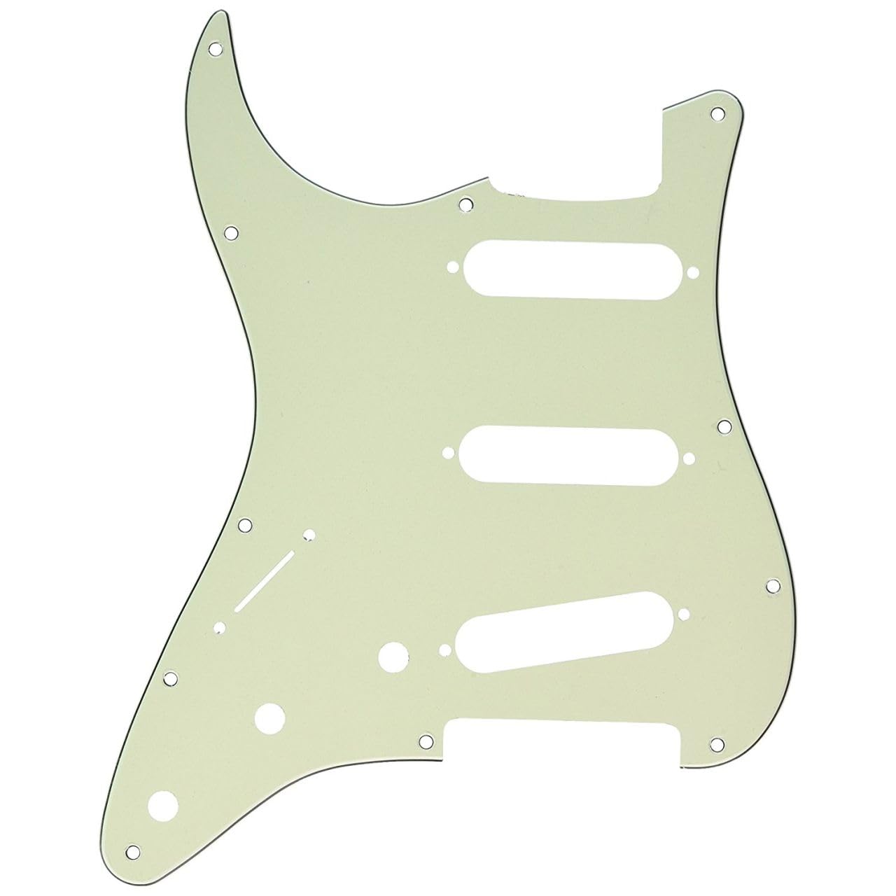 Fender Vintage Style Pickguard, '68 Stratocaster Lh, 11 Hole   Mint Green 3 Ply