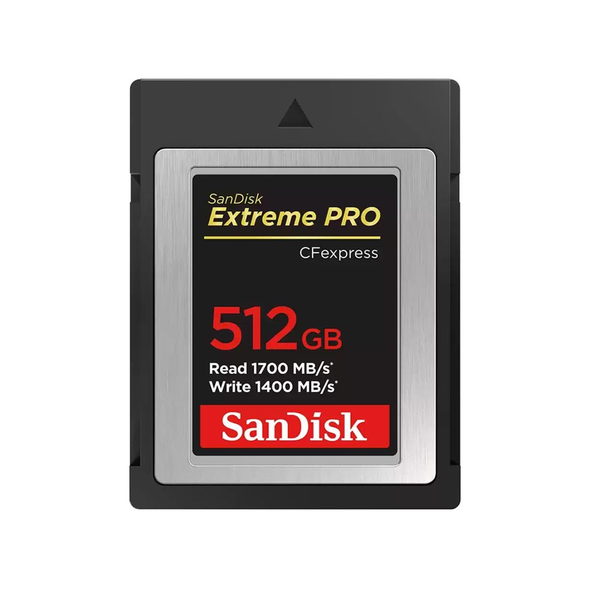SanDisk 512GB Extreme Pro CFexpress Type-B Card 1700MB/s Read ...