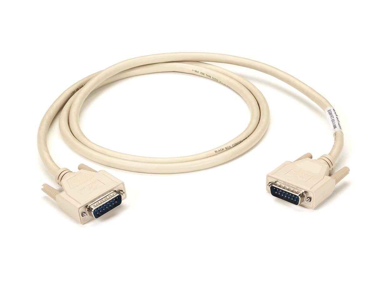 Db15 Thumbscrew Cable - Male/Male, 5-Ft. (1.5-M)