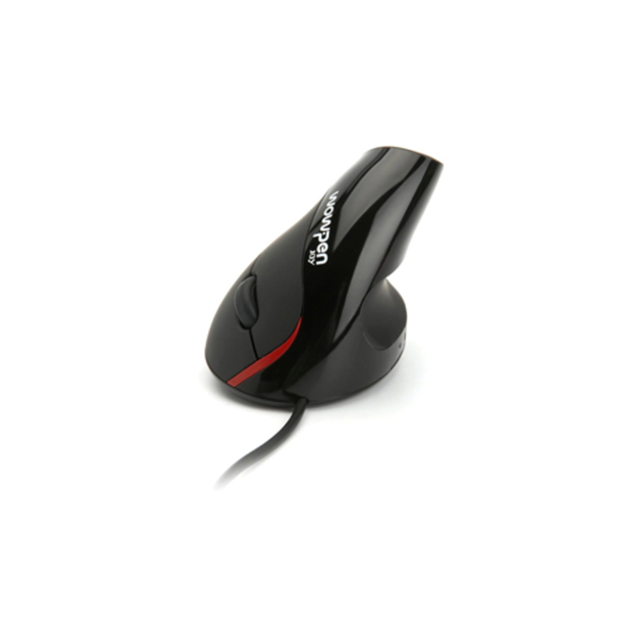 Wow Pen Joy Wp 012 Bk E Vertical Ergonomic Optical Mouse, Right Hand (Black)