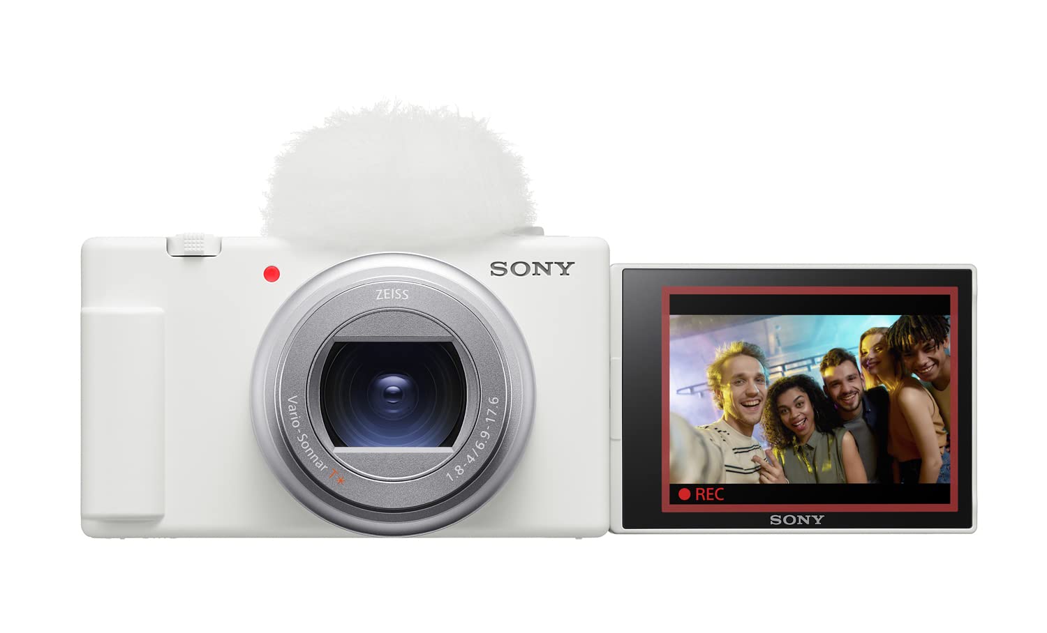 Sony Zv 1 Ii Vlog Camera For Content Creators And Vloggers   White