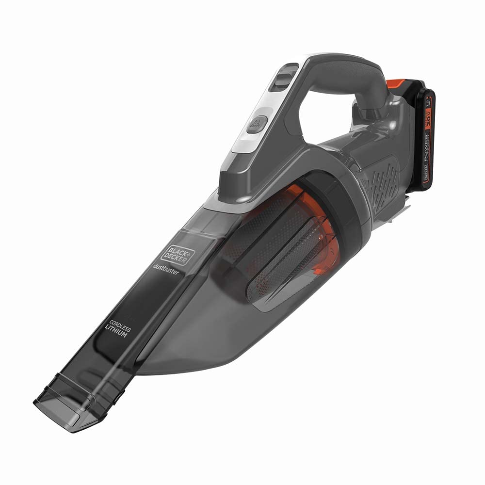 Black+Decker 20V Dustbuster, Cordless Handheld Vacuum, Home And Car Vacuum With Removable/Rechargeable Battery (Bchv001C1)
