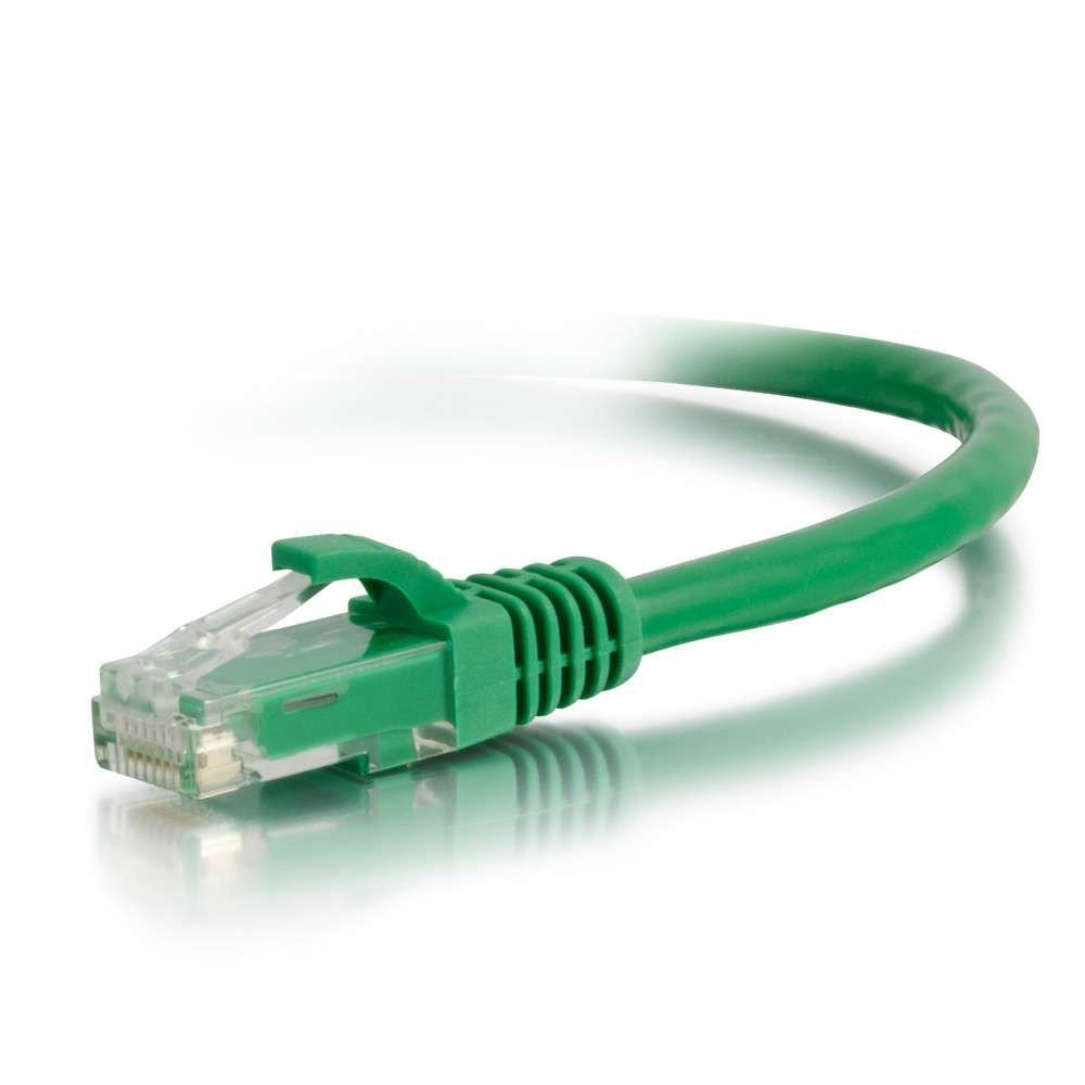 C2G 03989 Cat6 Cable   Snagless Unshielded Ethernet Network Patch Cable, Green (2 Feet, 0.60 Meters)