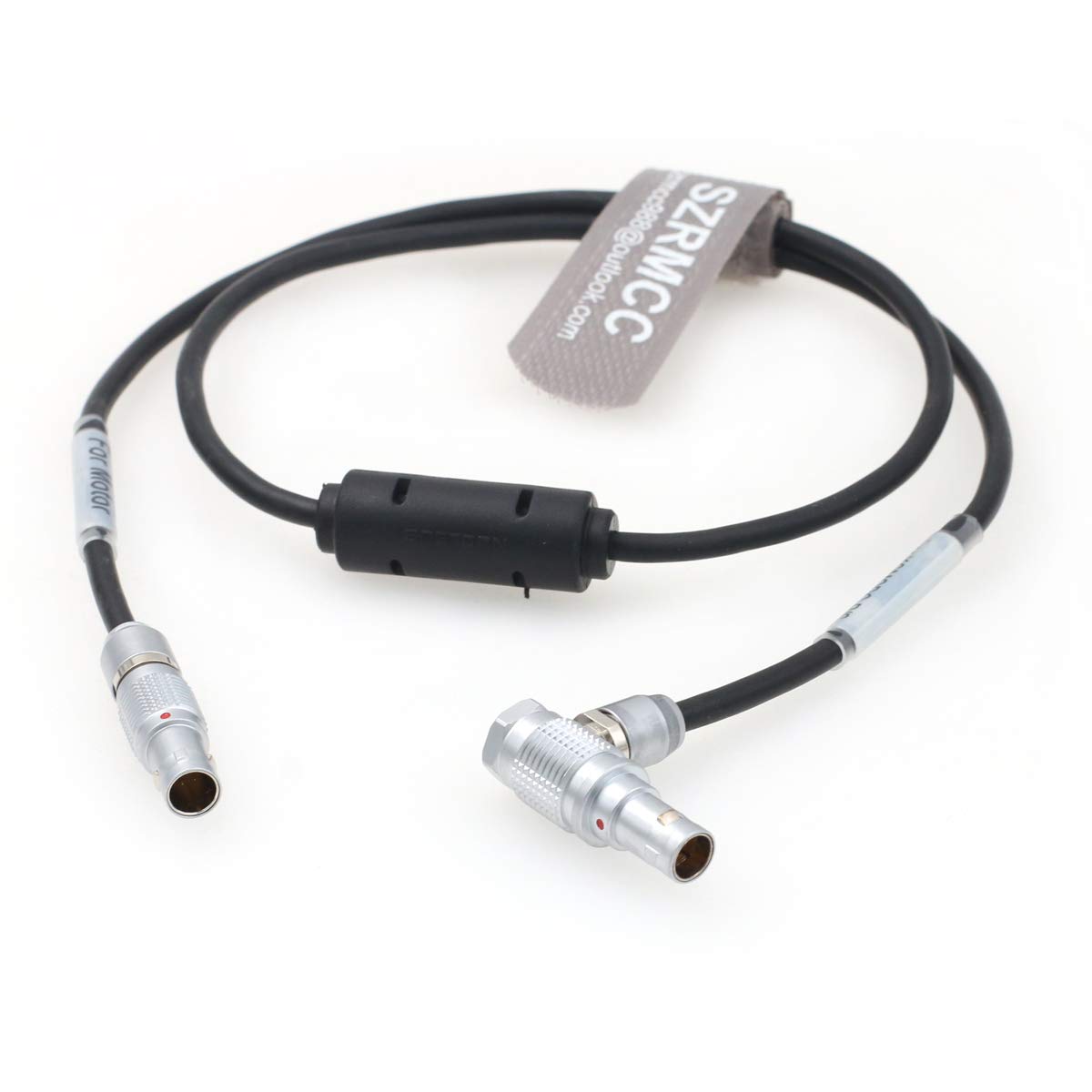 Szrmcc Nucleus-M Focus Motor Run Stop Power Cable Tilta 7 Pin To Right Angle 9 Pin For Red Komodo 6K Red V-Raptor 8K Xl Digital