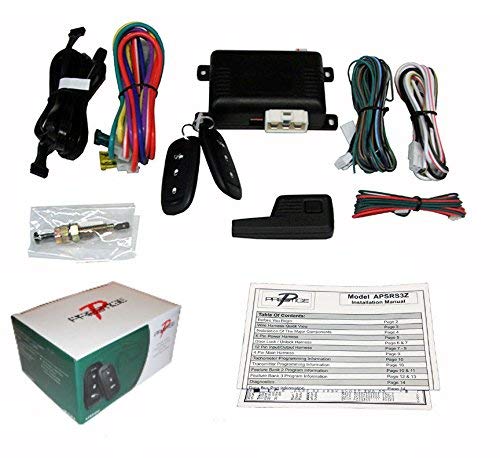 Prestige Apsrs3Z 3 Button 2 Remote Start Auto Car Starter And Keyless Entry 1000' Range