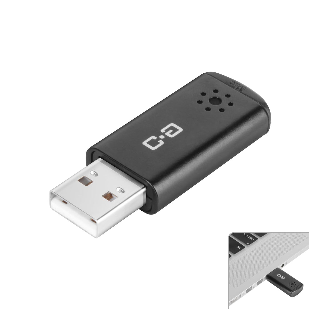 Dungzduz Usb Microphone For Laptop And Desktop Computer, High Sensitivity For Clear Call, Plug And Play, High Gain, Cordless Min