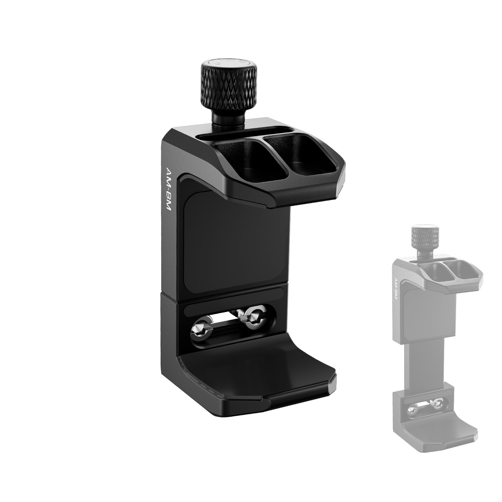 Sirui Universal Power Bank Holder, Aluminum Adjustable Power Bank Clamp Mount For Camera, Am Bm