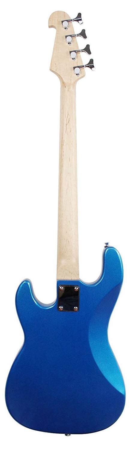 Stedman Beginner Series Bass Guitar Bundle With 15 Watt Amp, Gig Bag, Instrument Cable, Strap, Strings, Picks, And Polishing Clo