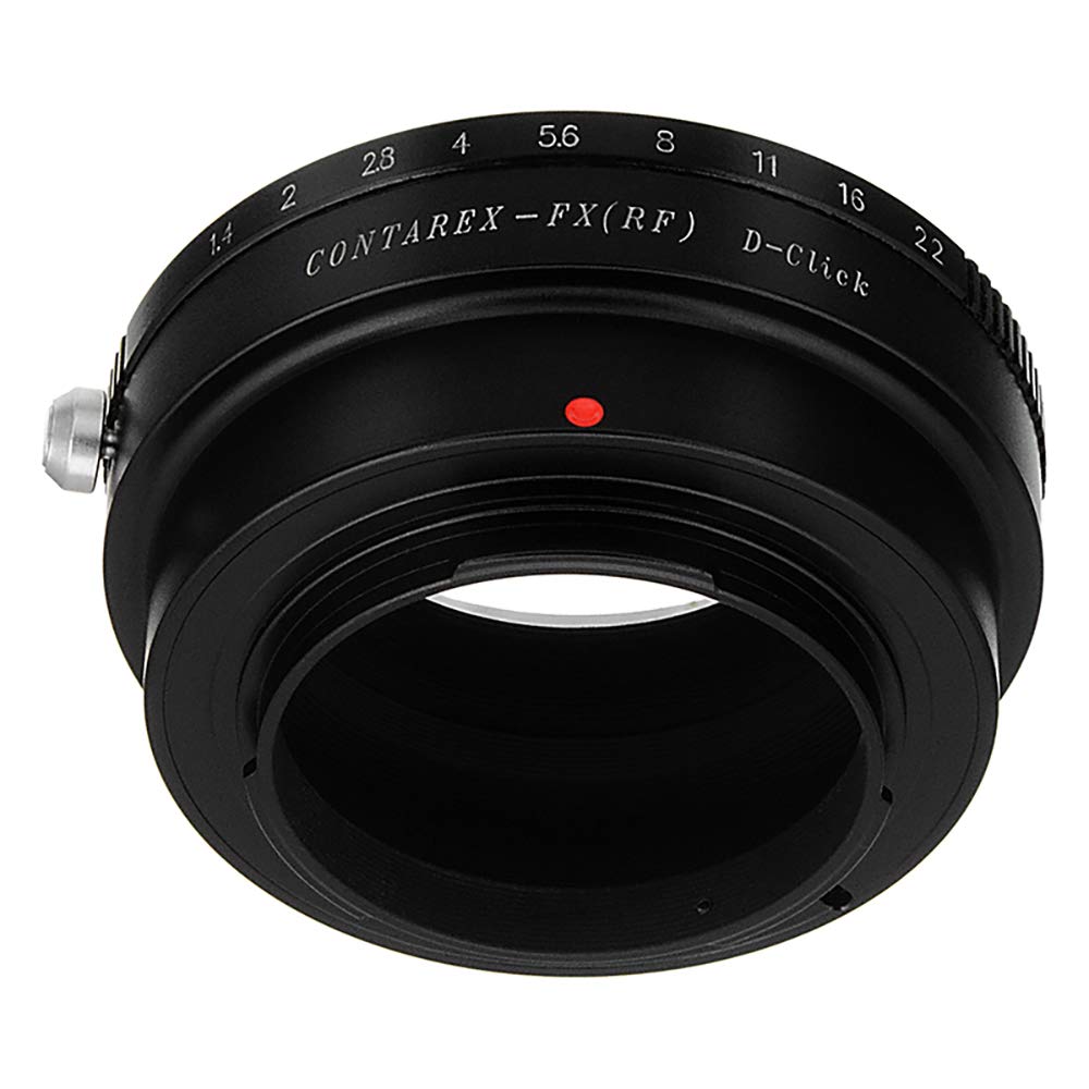 Fotodiox Pro Lens Mount Adapter - Contarex Lens (Crx-Mount) Lens To Fujifilm X-Series With Declicked Aperture Control Dial; Fits
