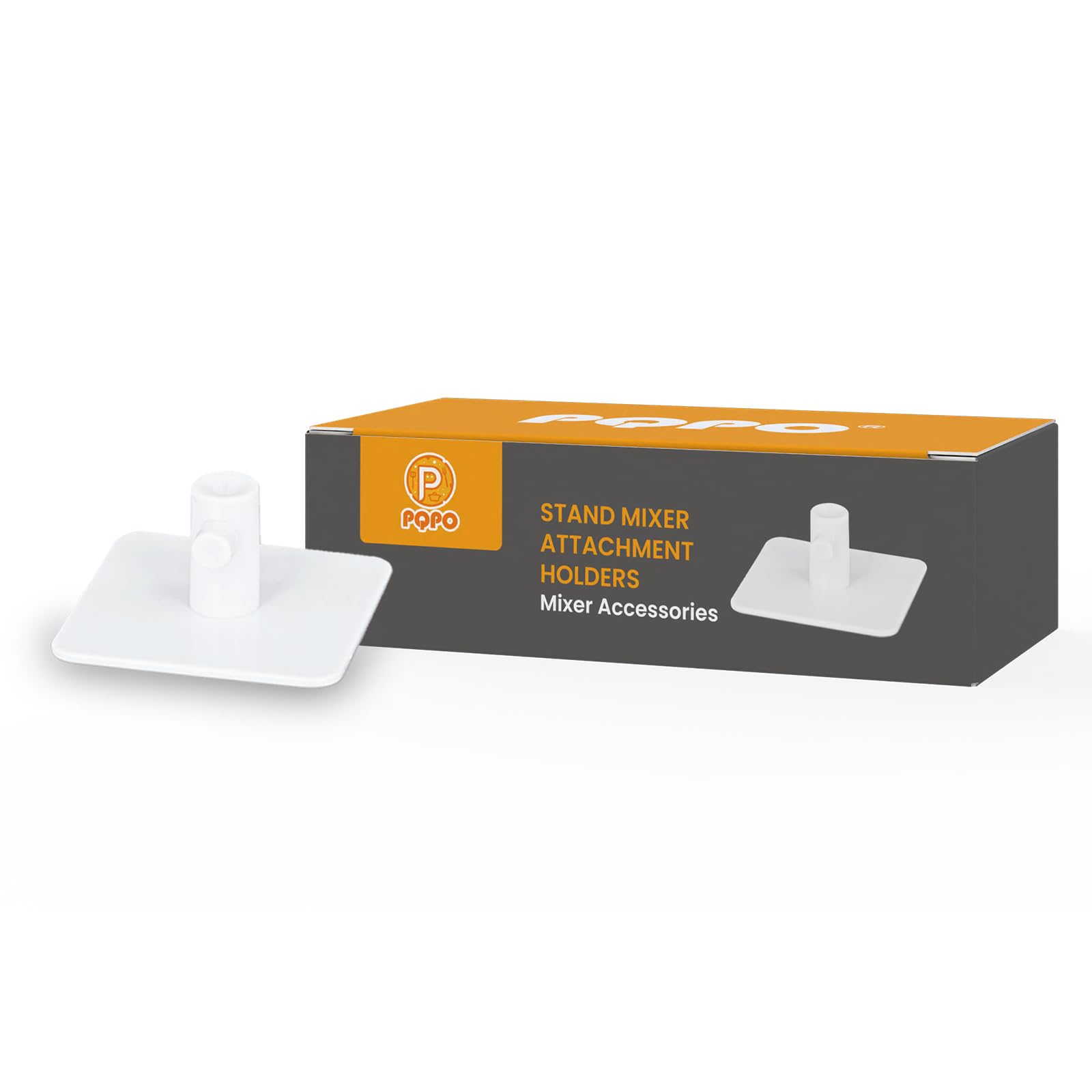 Stand Mixer Attachment Holders Compatible With Kitchenaid Mixer Accessories (White)