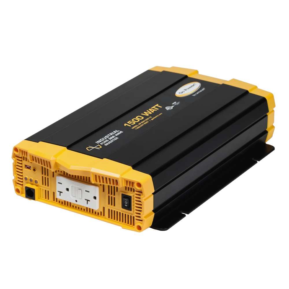 Go Power GoPower GP-ISW1500-12 Industrial Pure Sine Wave Inverter - 1500 Watt / 12V