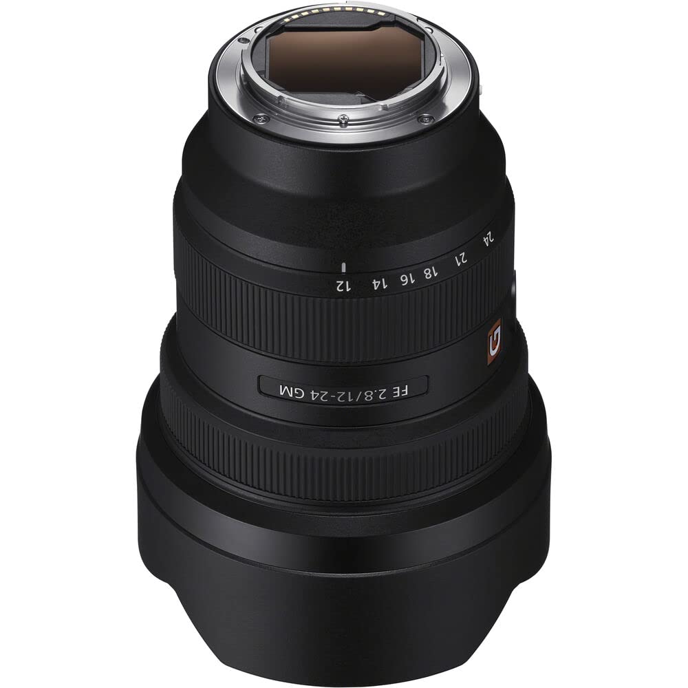 Sony Fe 12-24Mm F/2.8 Gm Lens Sel1224Gm, Lens Pouch, Cap Keeper, Cleaning Kit, And More