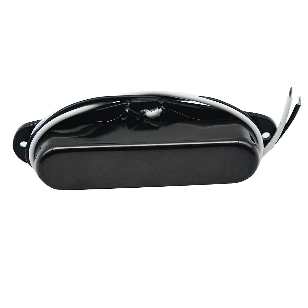 Fleor Alnico 5 Guitar Pickups Tele Bridge Pickup W/Neck Pickup (Black) Fit Fender Telecaster Pickups Part