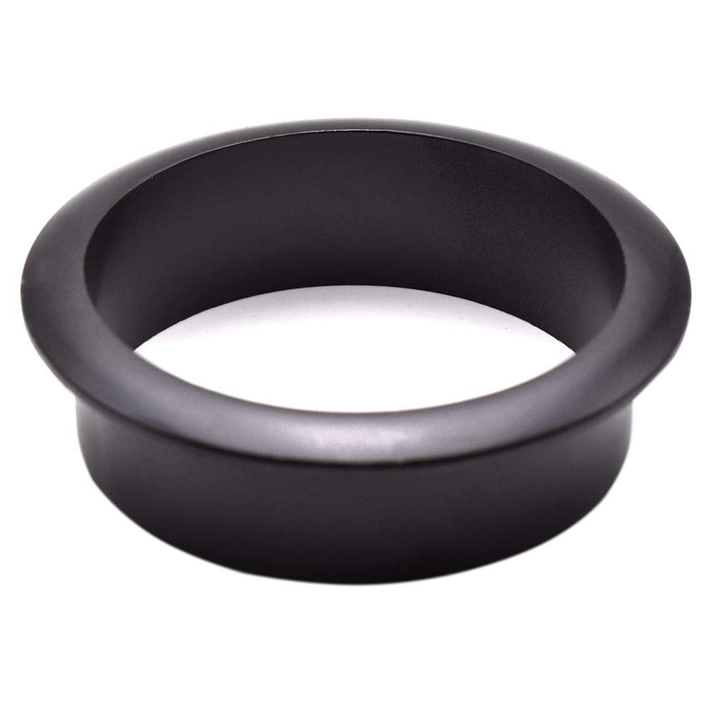 2 Inch(50Mm) Zinc Alloy Desk Hole Cover Grommets Black Wire Cord Cable Organizer For Computer Desk Cabinet