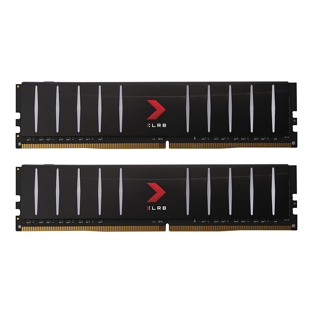 Pny Xlr8 Gaming 32Gb (2X16Gb) Ddr4 Dram 3600Mhz (Pc4-28800) Cl18 1.35V Low Profile Dual Channel Desktop (Dimm) Memory Kit - Md32