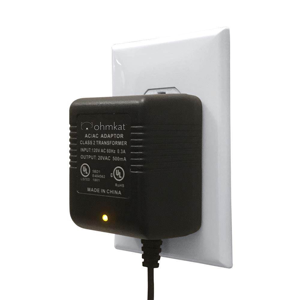 Ohmkat Video Doorbell Power Supply   Compatible With Skybell Trim Plus   Needs No Existing Wiring   Battery Charger, Transformer