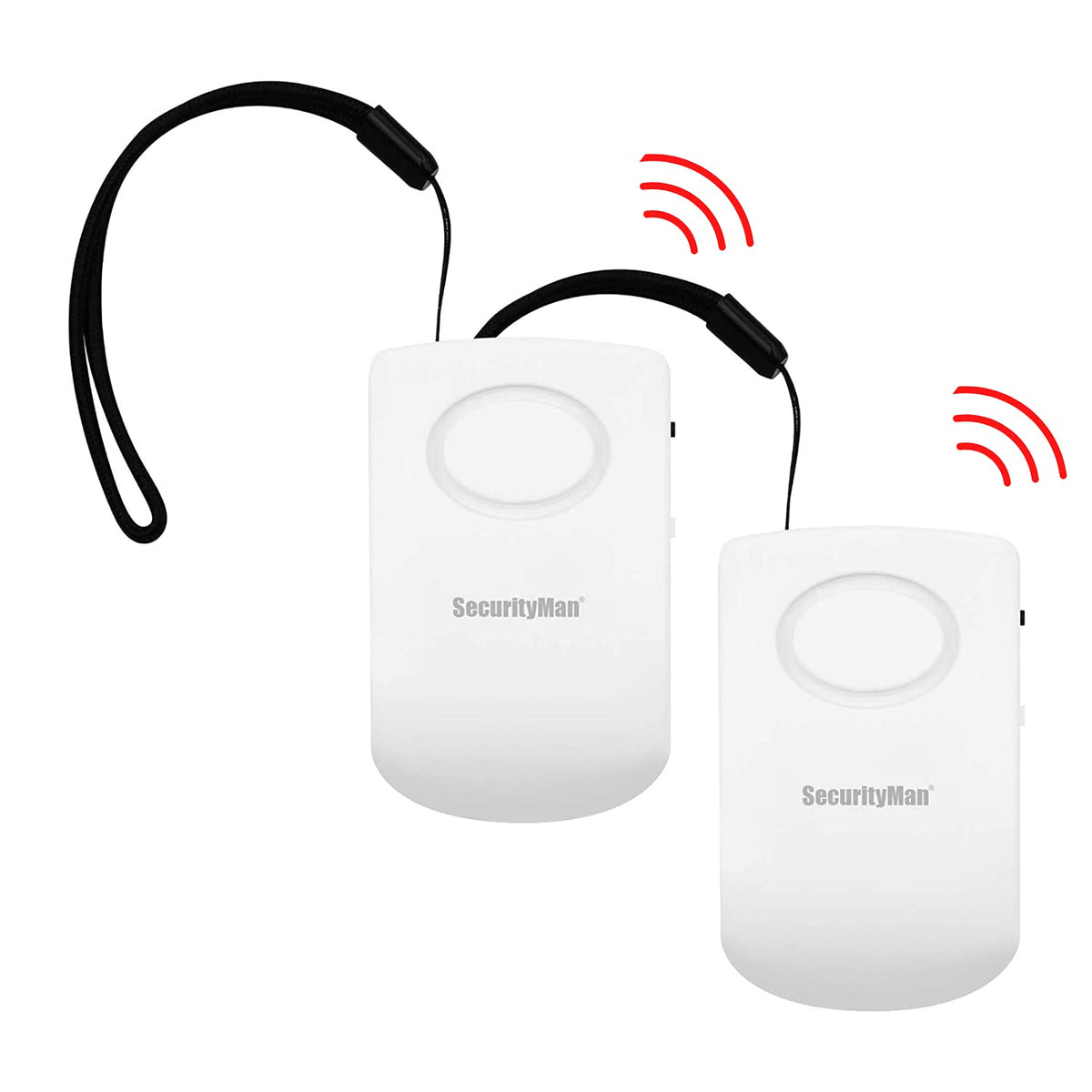 Securityman Door Handle Alarm With 130Db Vibration Triggered Portable Door Alarm   Perfect Alarm For Doors When Opening For Kids