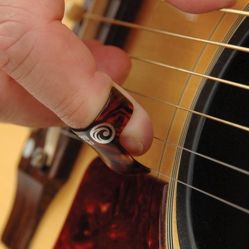 Daddario Accessories Finger Picks, Medium, 5 Pack