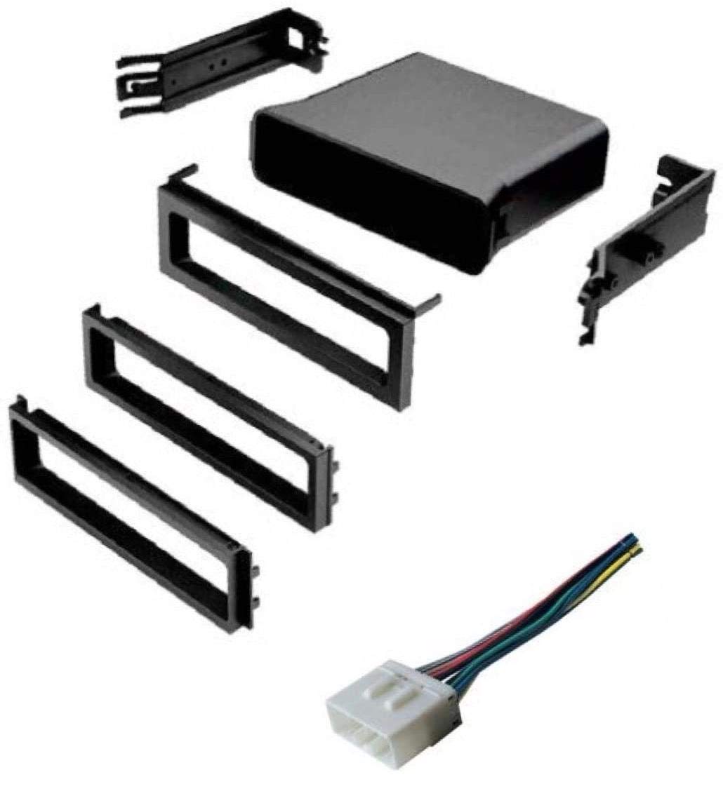 Asc Car Stereo Dash Install Pocket Kit And Wire Harness For Installing A Single Din Radio For Select Subaru Vehicles   Very Important: Read Compatible Vehicles And Restrictions Listed Below