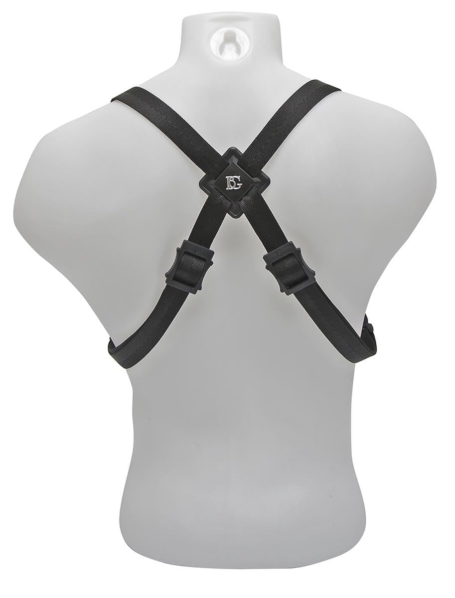 Bg(0002698761) Bg-S40Sh Body Harness For Alto And Tenor Sax, Clamp Saxophone Strap (S40Sh)