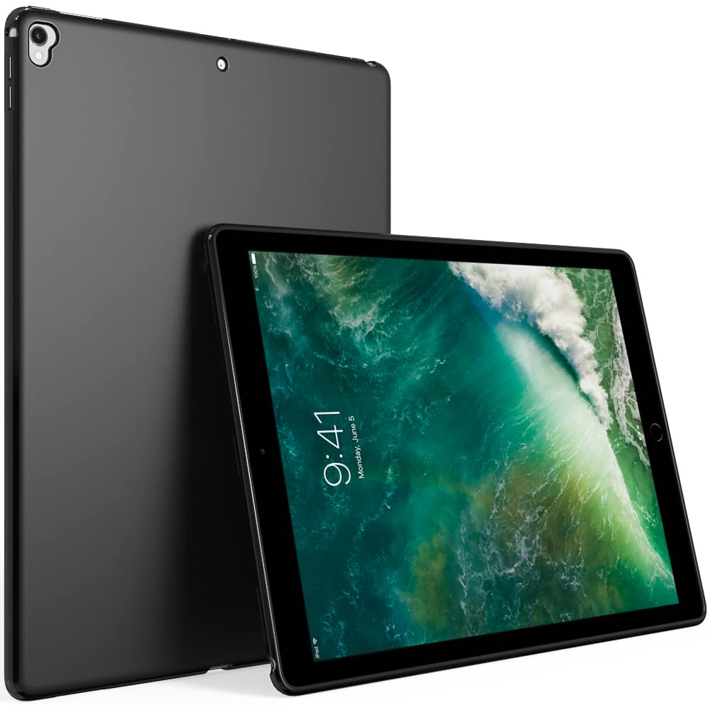 Puxicu Case for iPad Pro 9.7 2016 (Old Model), Slim Design Matte Rubber Soft TPU Protective Cover for iPad Pro 9.7 Inch (iPad Mo