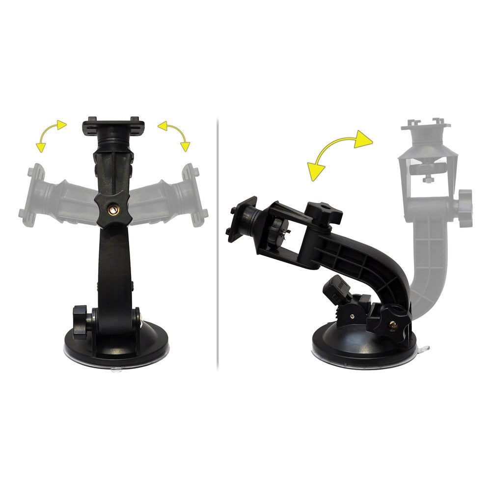 Pyle Waterproof Motorcycle Phone Holder   Dashboard Cell Phone Case Mount For Car Windshield, Bicycle, Bike Handlebar, Atv W/ Su