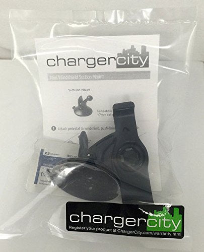 Chargercity Vehicle Suction Cup Mount & Bracket For Garmin Nuvi 50 50Lm 50Lmt Lm Lmt Lmthd Gps (Compare To Garmin 010-11765-02)