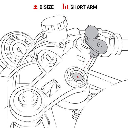 Ram Mounts X Grip Large Phone Mount With Motorcycle Fork Stem Base Ram B 176 A Un10U With Short Arm For Stems 12Mm To 38Mm In Di